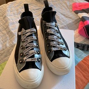Christian Dior high top sneakers
